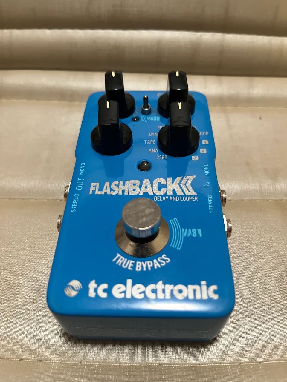 Pedal Tc Electronic flashback II - Super Conservado!!! Top Top