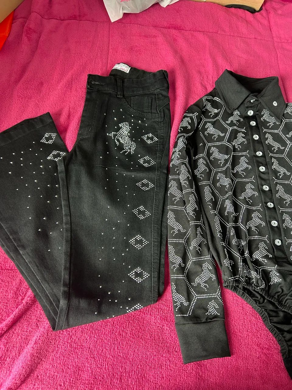 Calça e Body country/ rodeio 