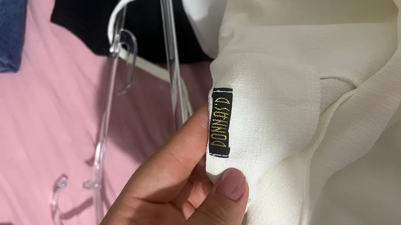 Vestido Branco (estilo macacãozinho) tamanho 38 - Foto 4
