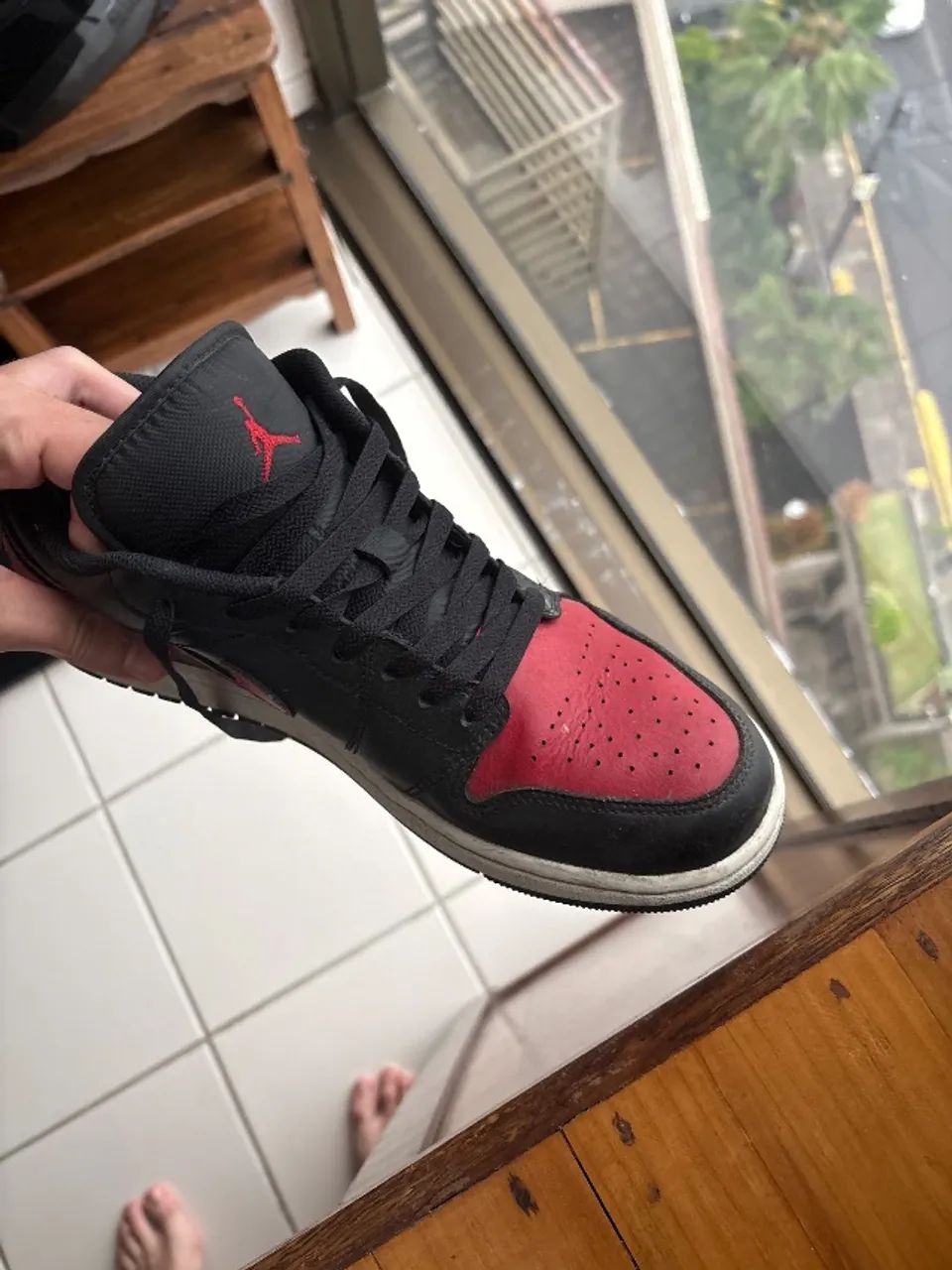 Nike Air jordan 1 low ?bred? - Foto 5