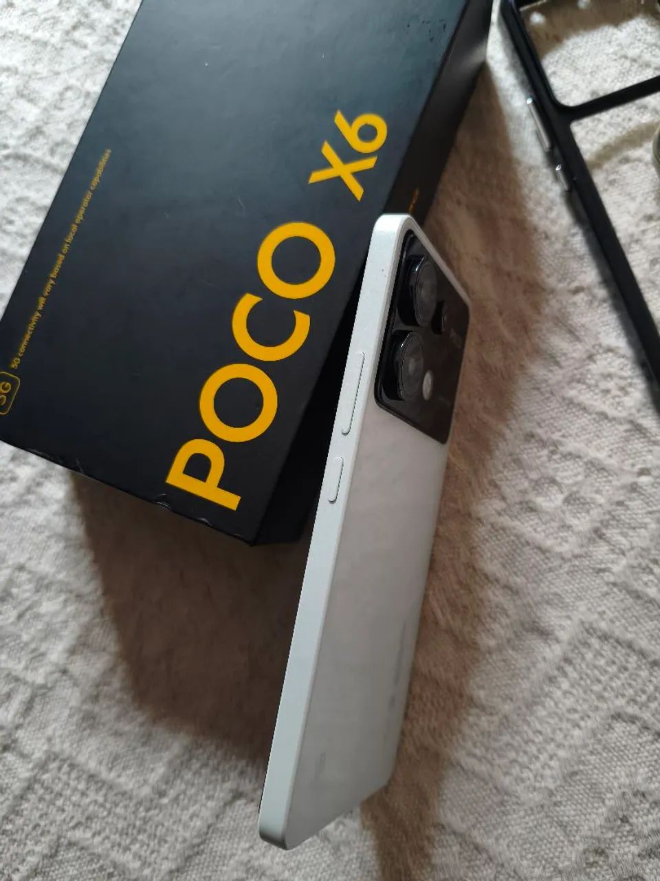 Celular Poco X6 Branco 8ram/256 interna . - Foto 4