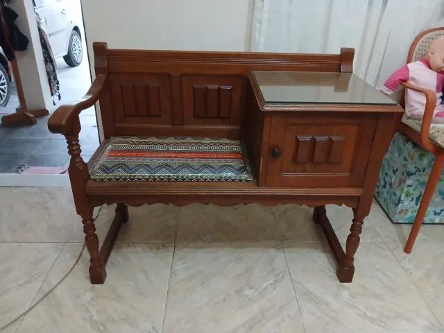 Mesa telefone antiguidade - Foto 4