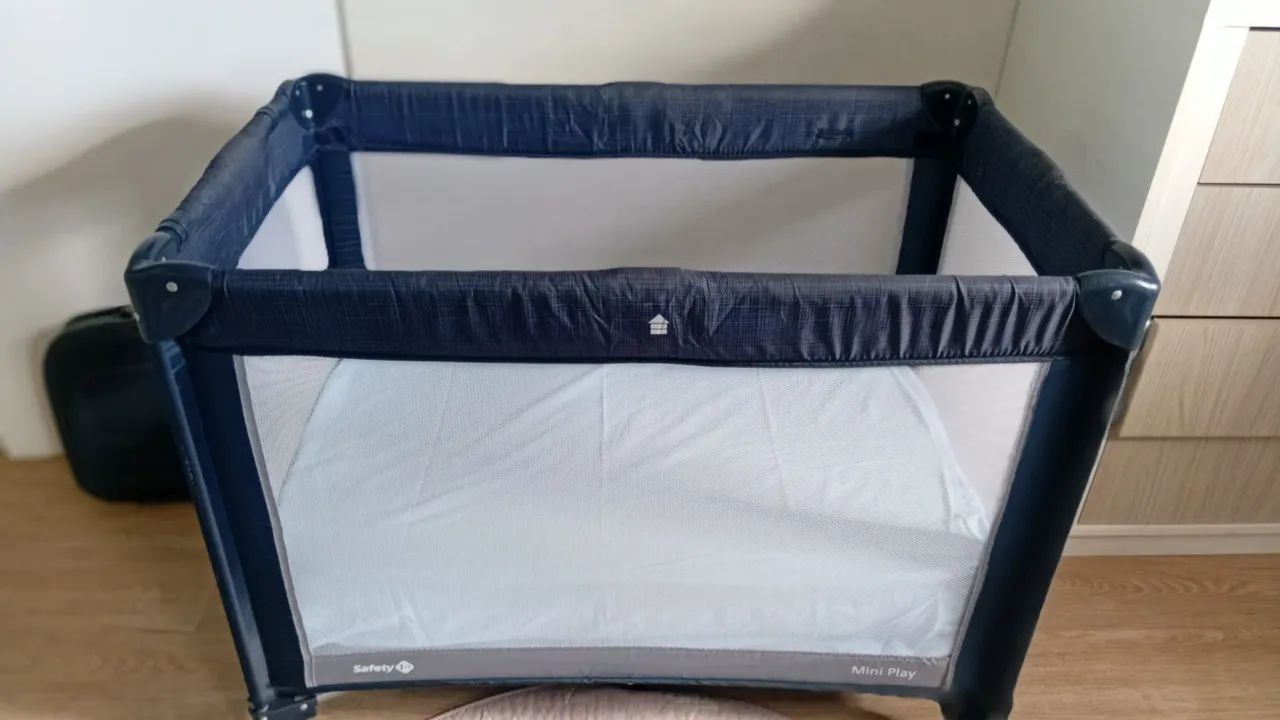 Vendo Mini Berço Safety 1st - Foto 3