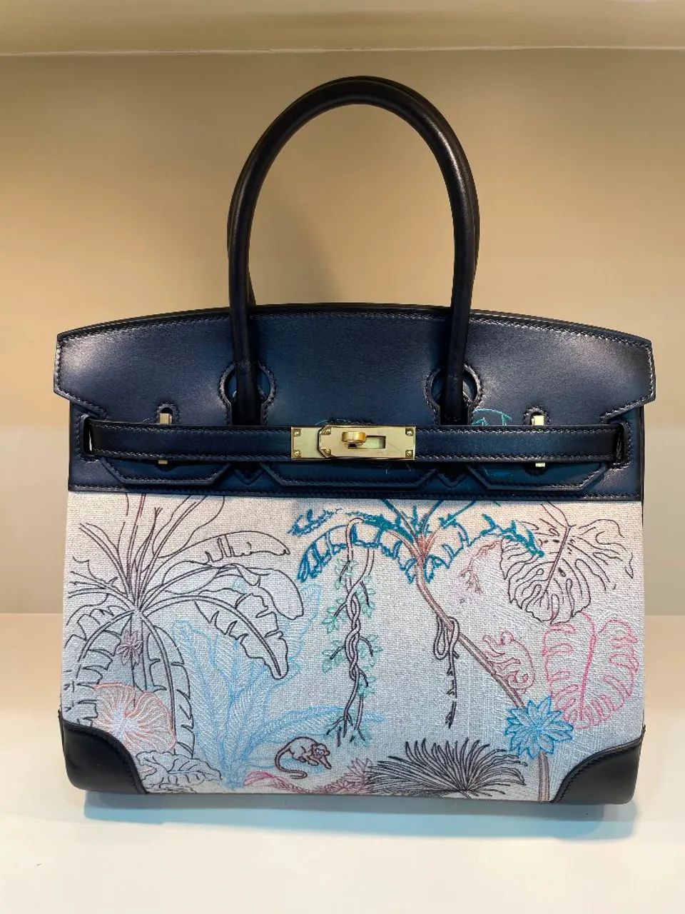 Hermès Faubourg Tropical Birkin 30/ 
