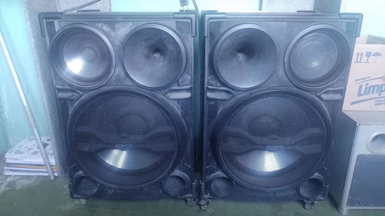 Caixas de som 