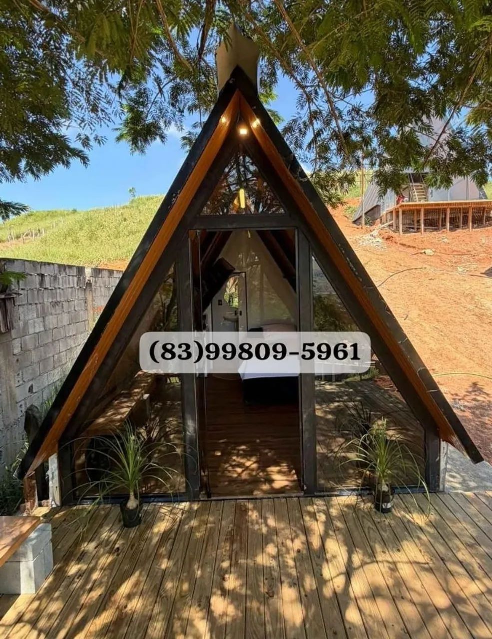 Construímos cabanas a-frame melhor preço do nordeste  - Foto 5