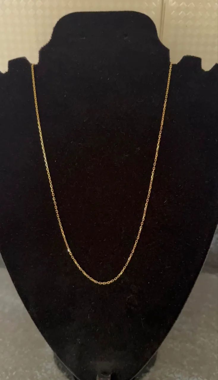 corrente cartier maciça em ouro 18k - Foto 2