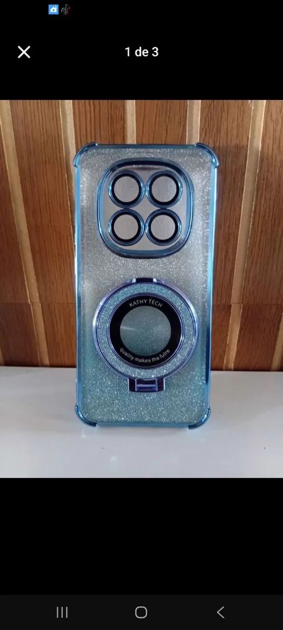 Capa de luxo Xiaome Note 15 Pro 