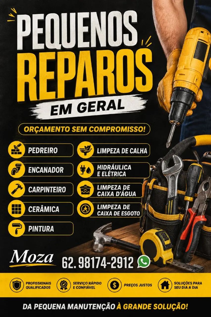 Serviços de Pedreiro e mais!!