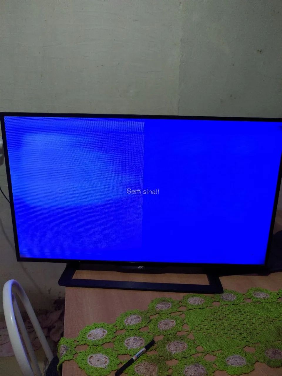 Tv AOC 43 polegadas - defeito de tela lista branca  - Foto 2