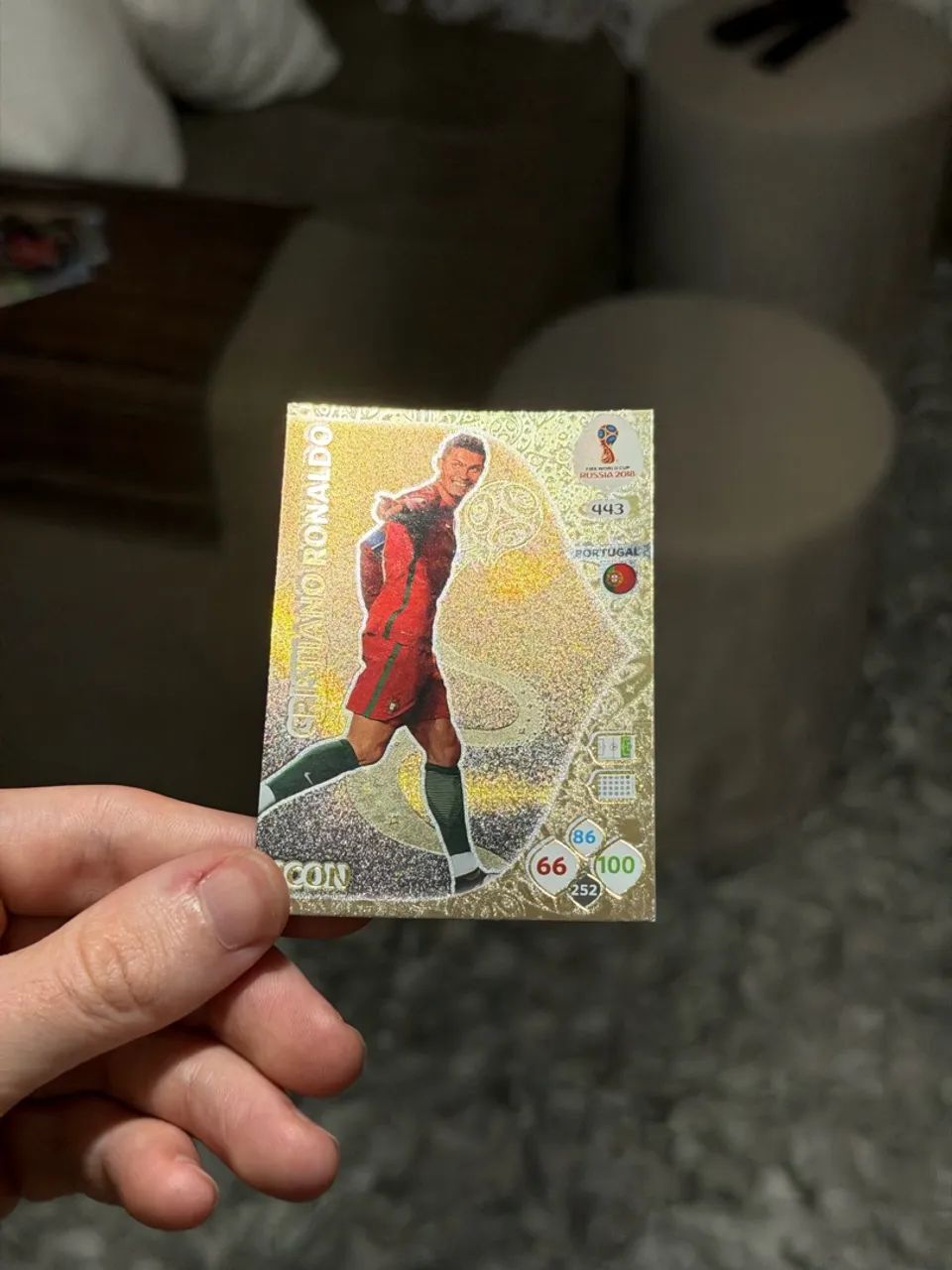 Card Cristiano Ronaldo icon 2018 - Foto 2