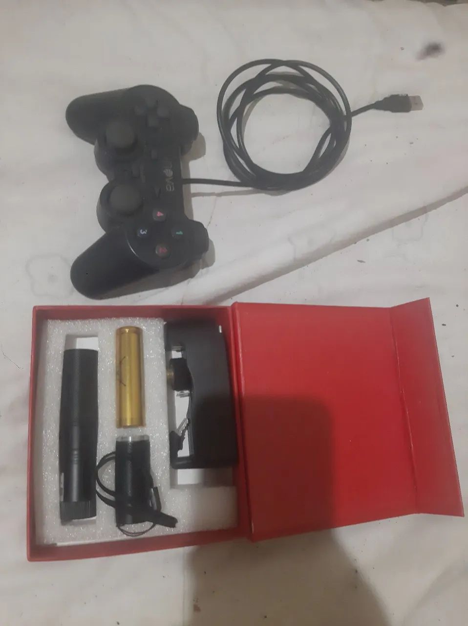 Controle usb e laser vender na caixar