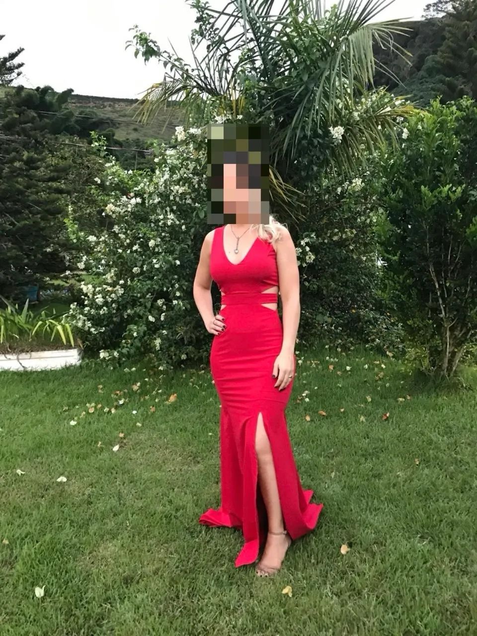 Vestido de festa vermelho - Foto 5