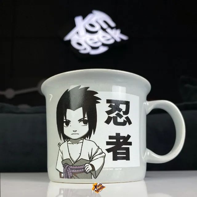 Caneca Camp Sasuke Chibi Naruto | Enviamos - Aceitamos OLXPAY | Sem JUROS no Cartão - Foto 2