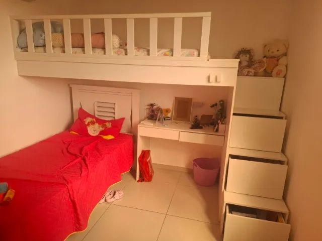 Cama Beliche com 1 ano de uso.