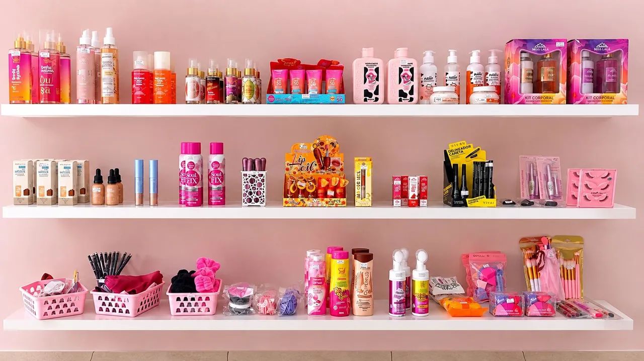 6 PRATILEIRAS + BALCÃO EM MDF ( VENDO SEPARADO ) - Foto 4