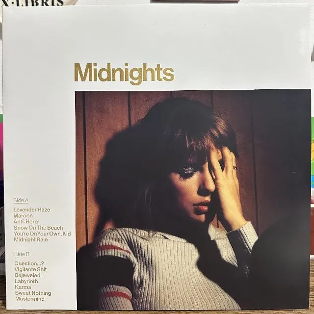 Taylor Swift - Midnights [Mahogany Brown Marbled] (Disco de Vinil)