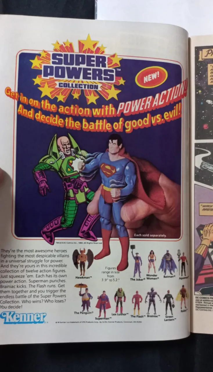 HQ Importada Jack Kirby Super Powers Superman - Foto 2