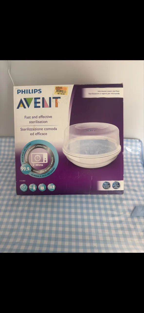 Esterilizador de mamadeira Philips Avent 