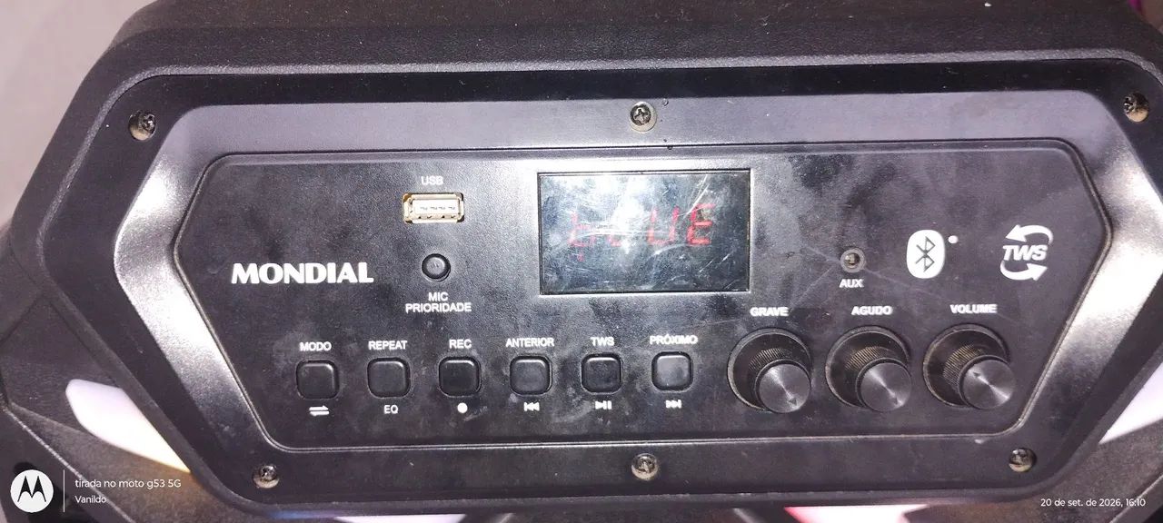 VENDE ESTÁ CAIXA DE SOM AMPLIFICADA  - Foto 3