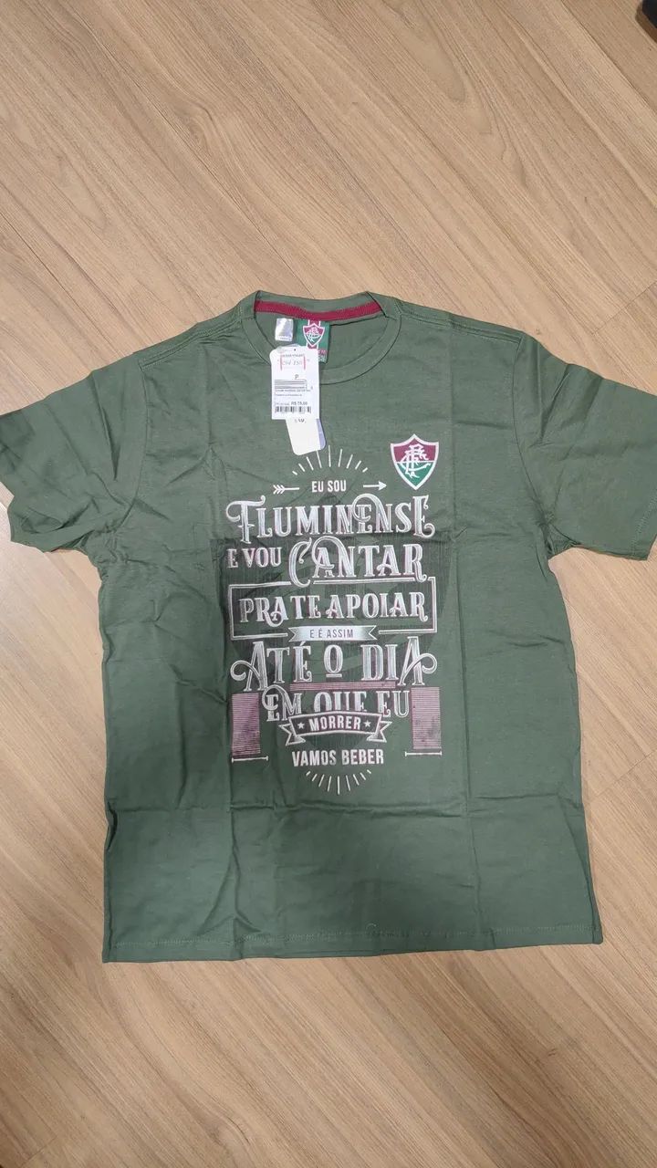 Camisas Fluminense Brazilene P e M - Foto 4