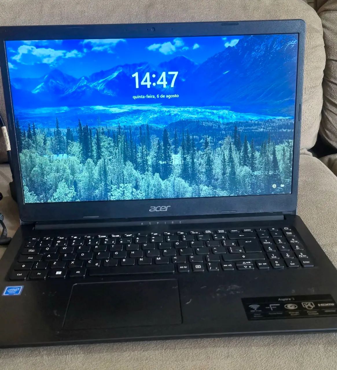 Notebook Acer Aspire 3 SSD 120GB Windows 11 Excelente Estado