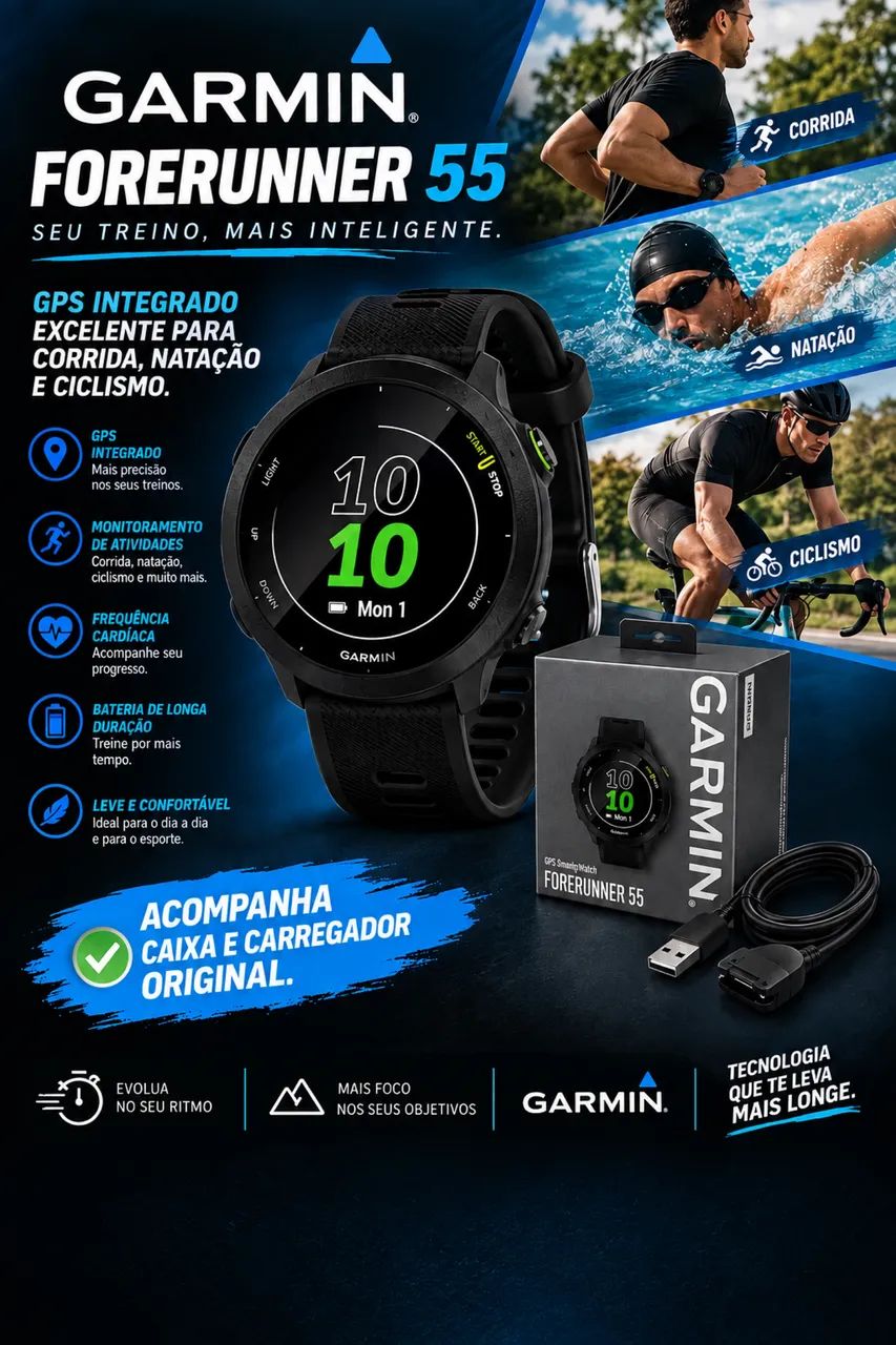 Vendo Relógio Forerunner 55