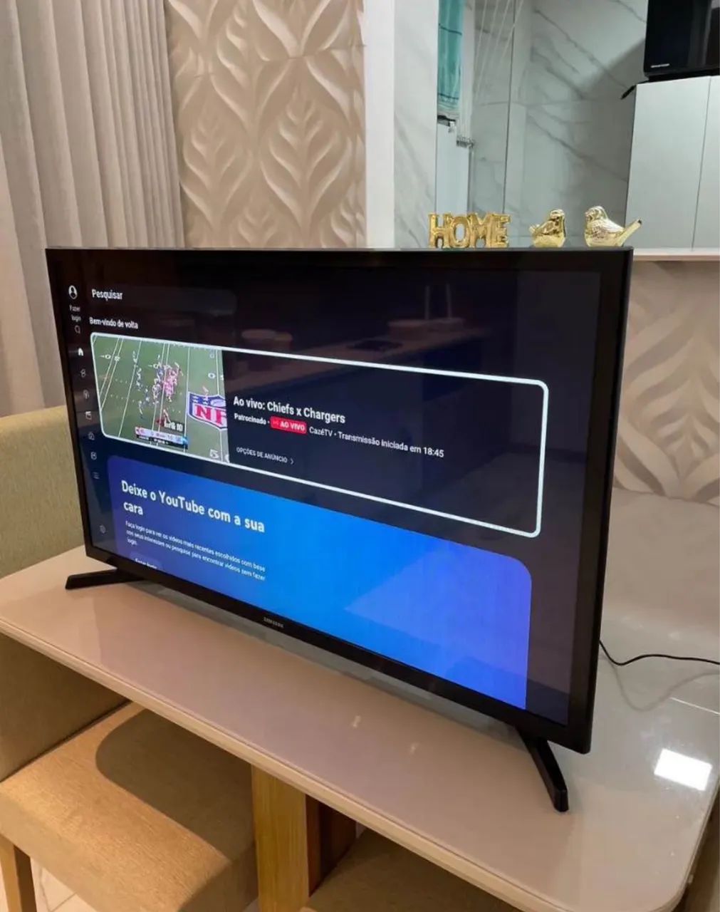 Smart TV LED Samsung 32 Pol - Netfljx,YouTube!!  - Foto 2