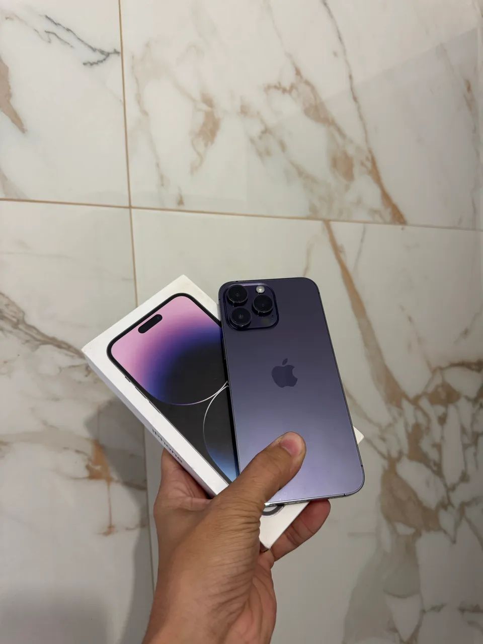 iPhone 14 Pro Max 128g todo original sem detalhes 84% de bateria 