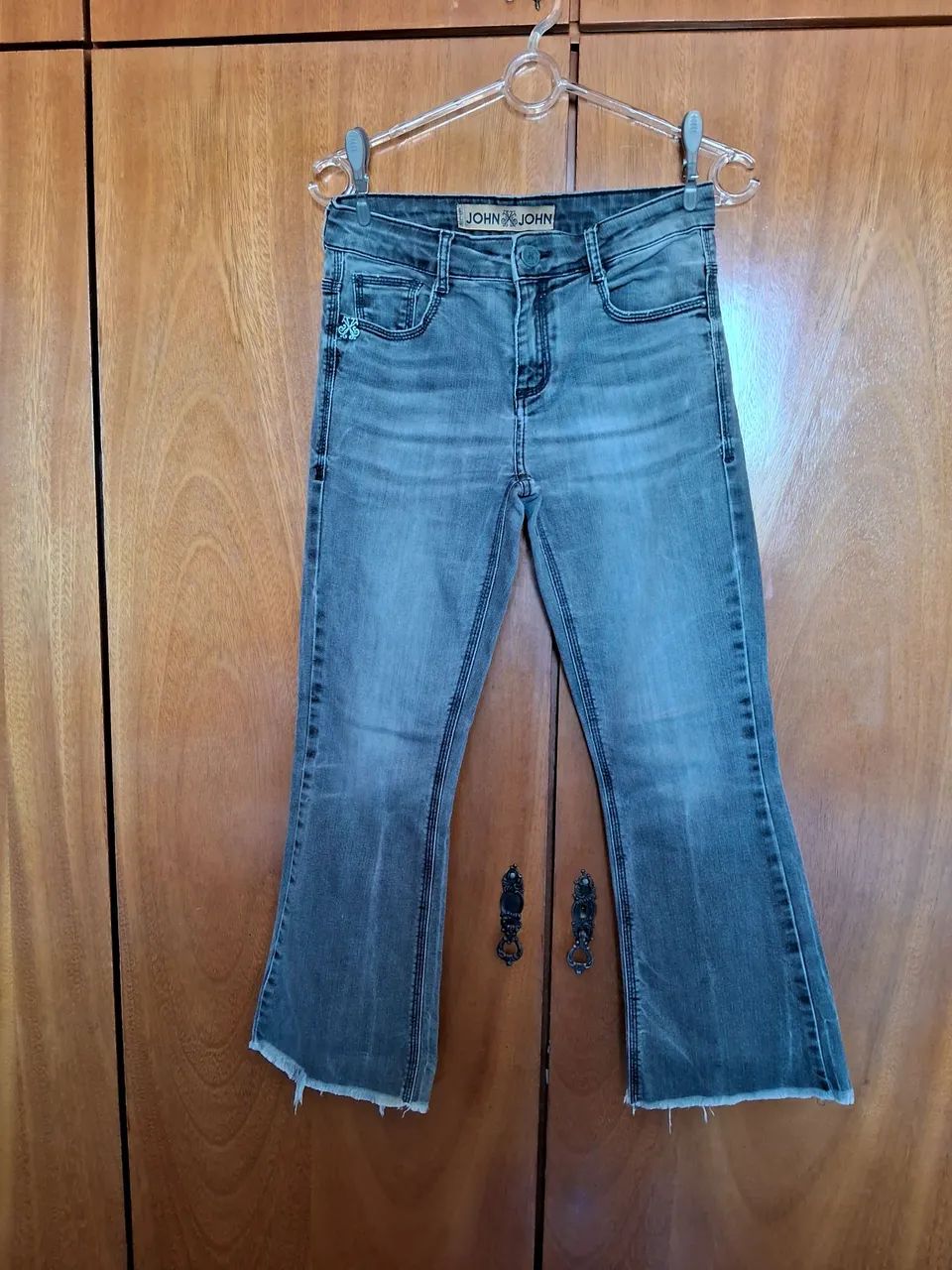 Calça Black Jeans Lavada John - Tamanho 36