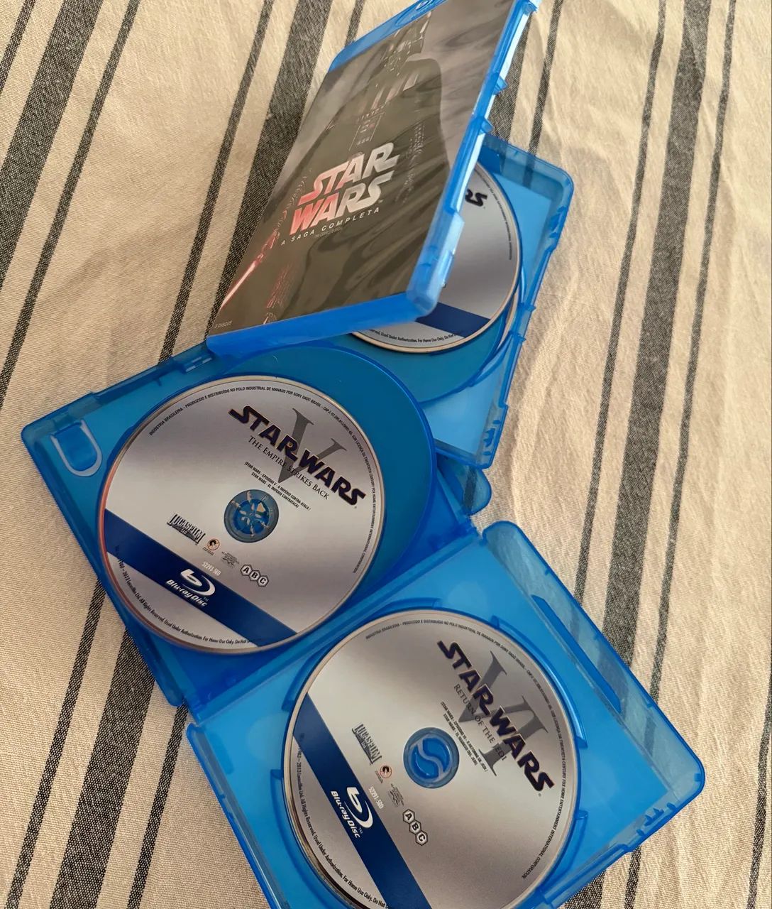 Bluray Filmes Star Wars Episódio I ao VI