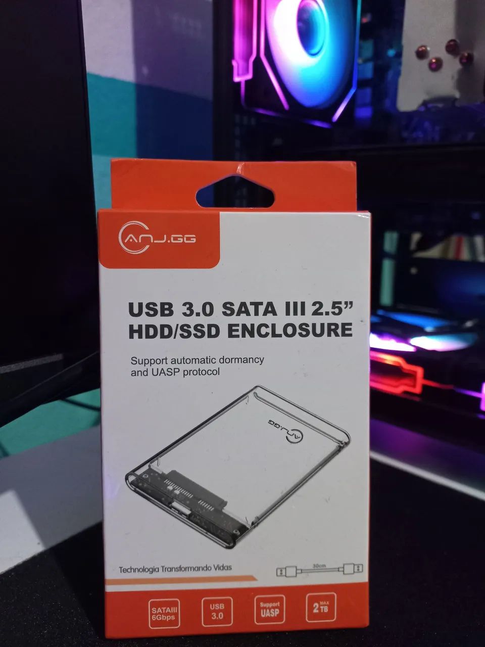 CASE 3.0 + HD 500GB 100% C/GARANTIA - Foto 3