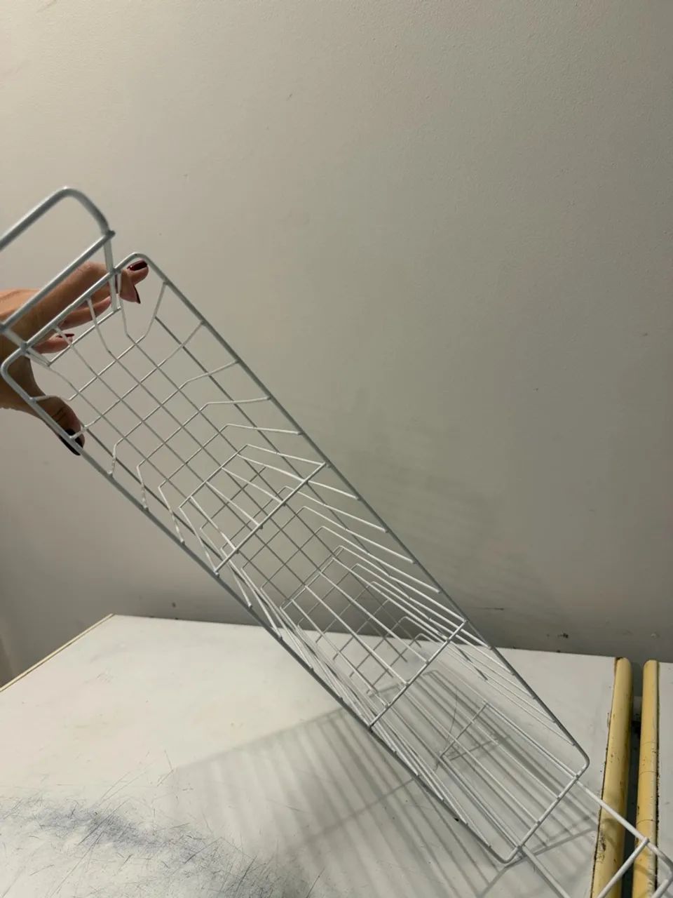 cesto organizador de metal para freezer horizontal  - Foto 3