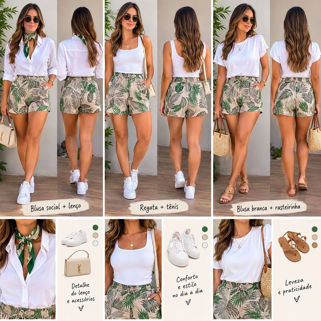 Short crepe  - Foto 3