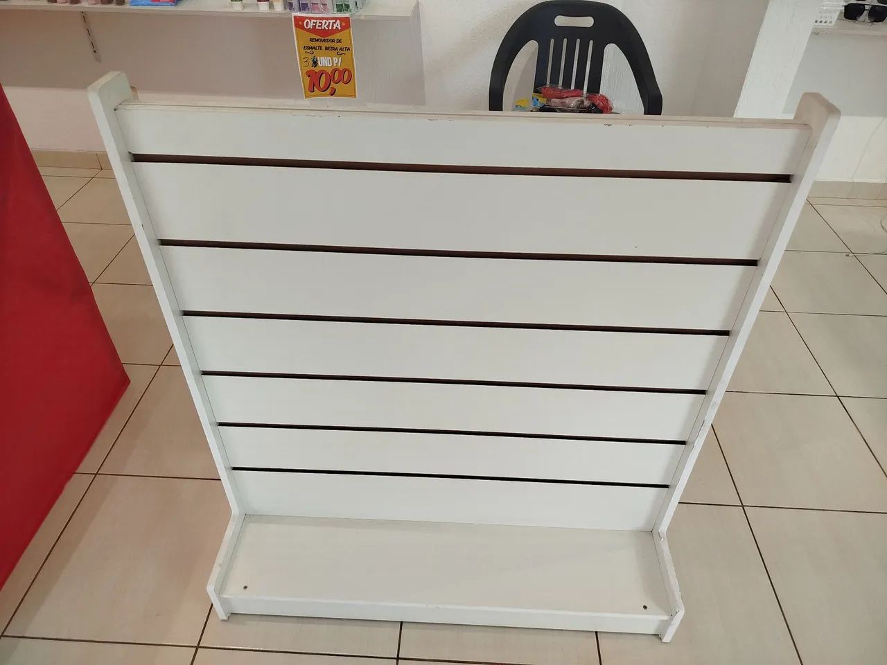 Gôndola canelada central 90x90 