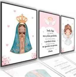 Quadros Decorativos Infantil - Quarto Bebê  - Foto 2