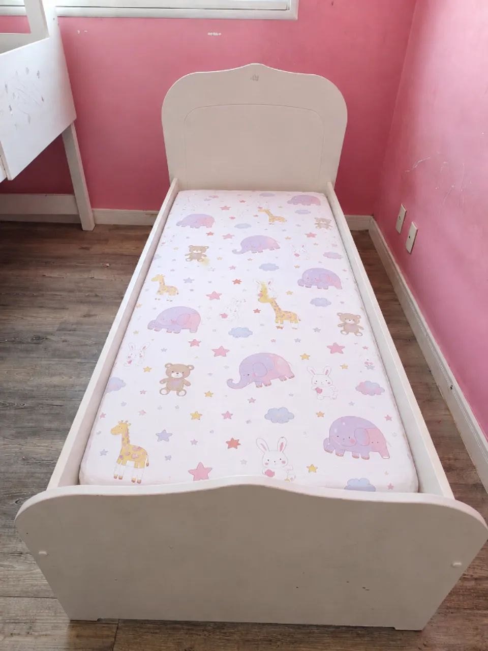 Cama Provençal infantil em MDF 