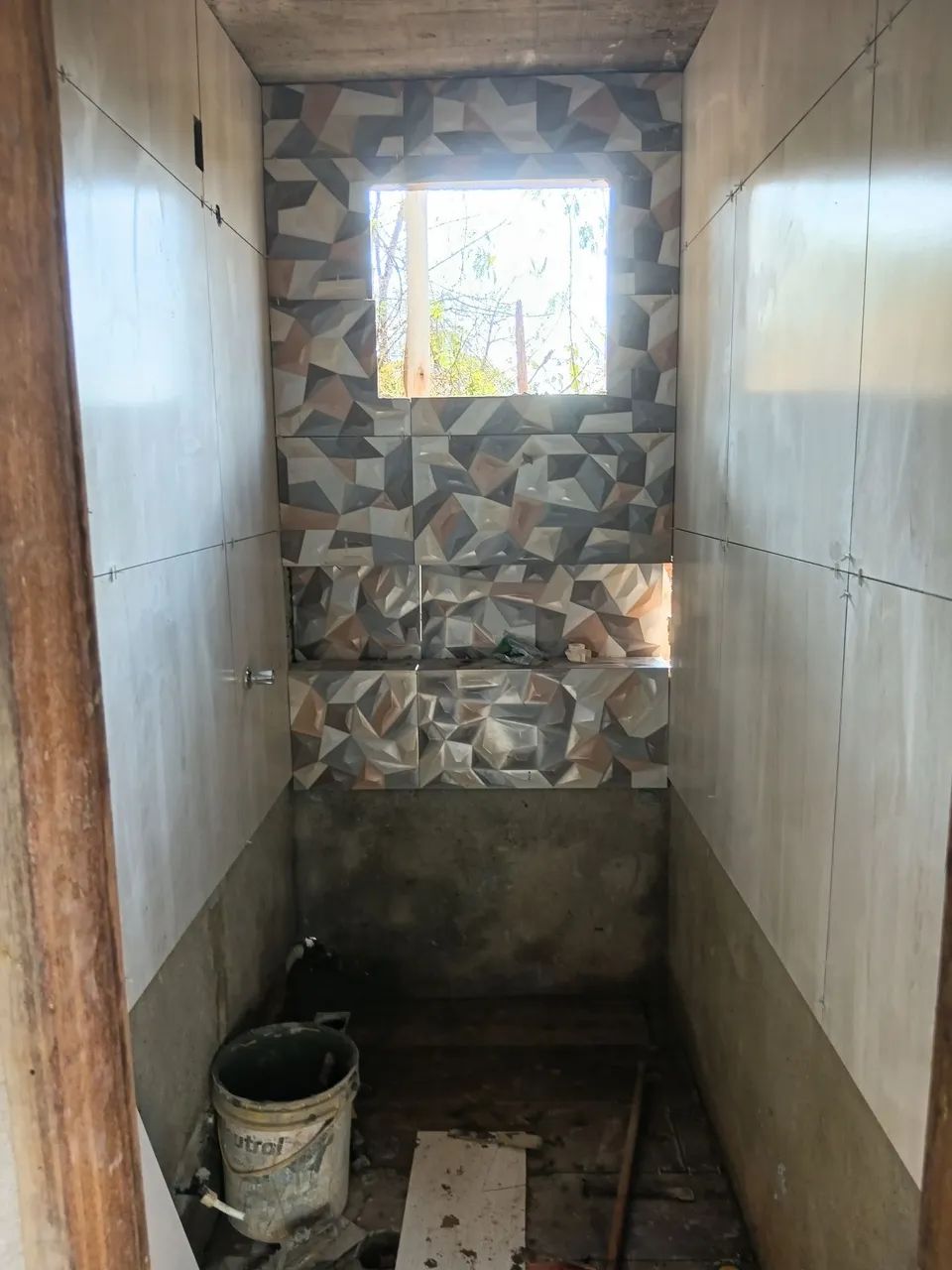Serviço  de acabamento em porcelanato