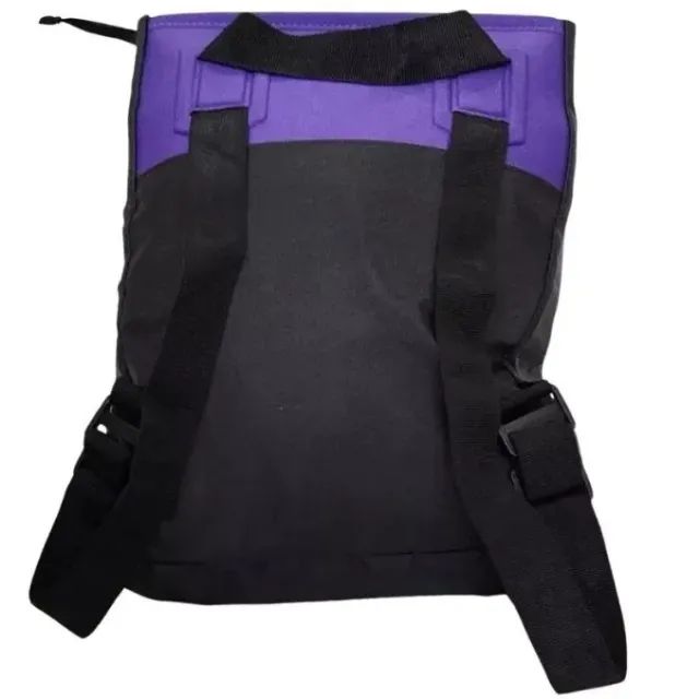 Bolsa Mochila Eudora Preta E Roxa - Foto 2