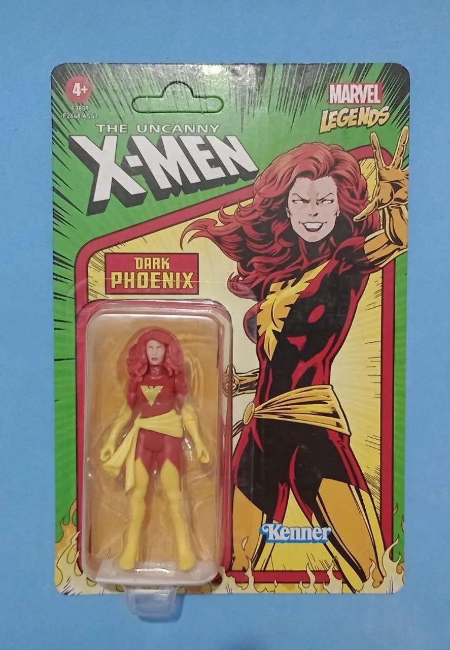 Figuras Fênix Negra Marvel Legend Retrô 375 
