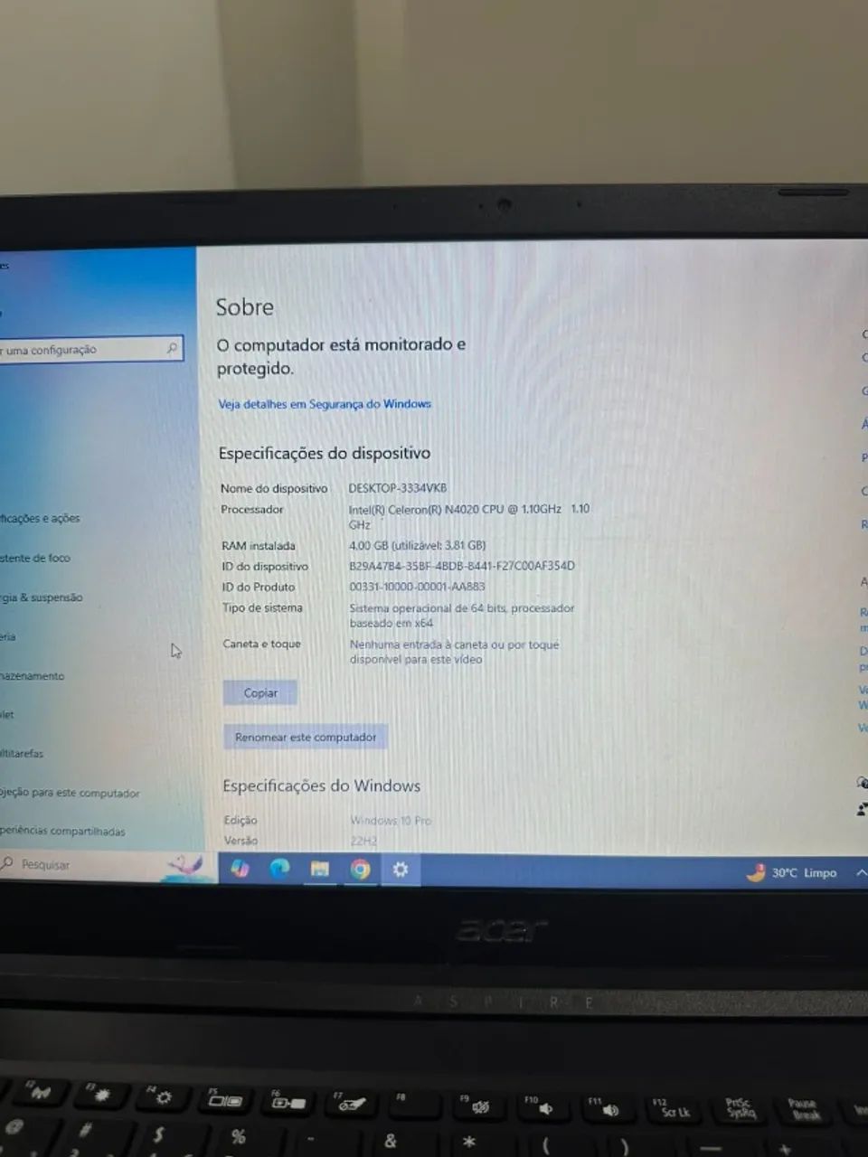 Notebook Acer Aspire 3 Preto - Foto 5