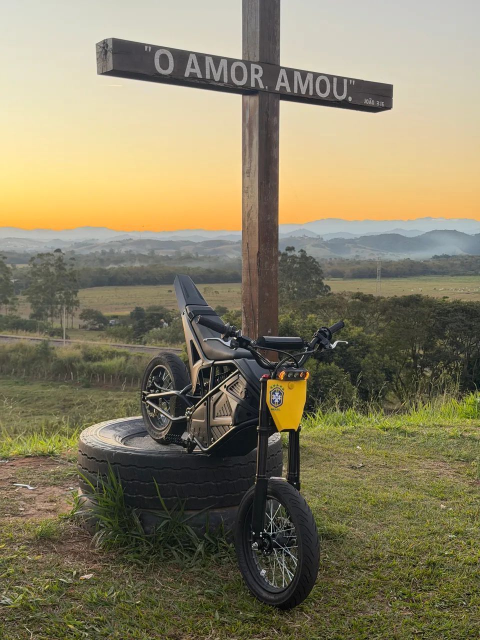 Moto elétrica rápida