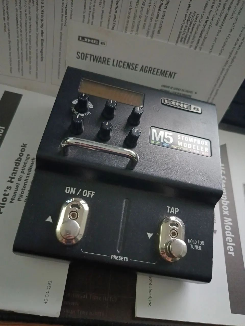 Pedal Line 6 M5 Stompbox Modeler - Foto 4
