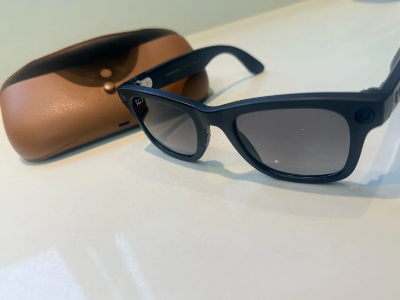 Óculos Inteligentes Ray-Ban Meta Wayfarer (Gen 2) - Impecável - Foto 2