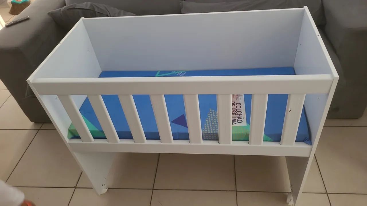 Mini berço seminovo - Foto 3