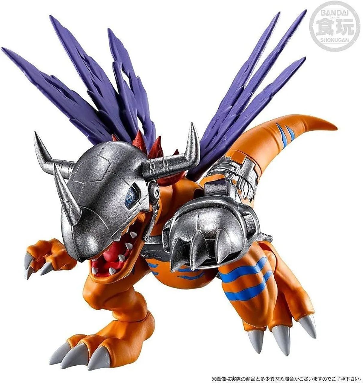 Digimon Metalgreymon Shodo Bandai - Foto 2