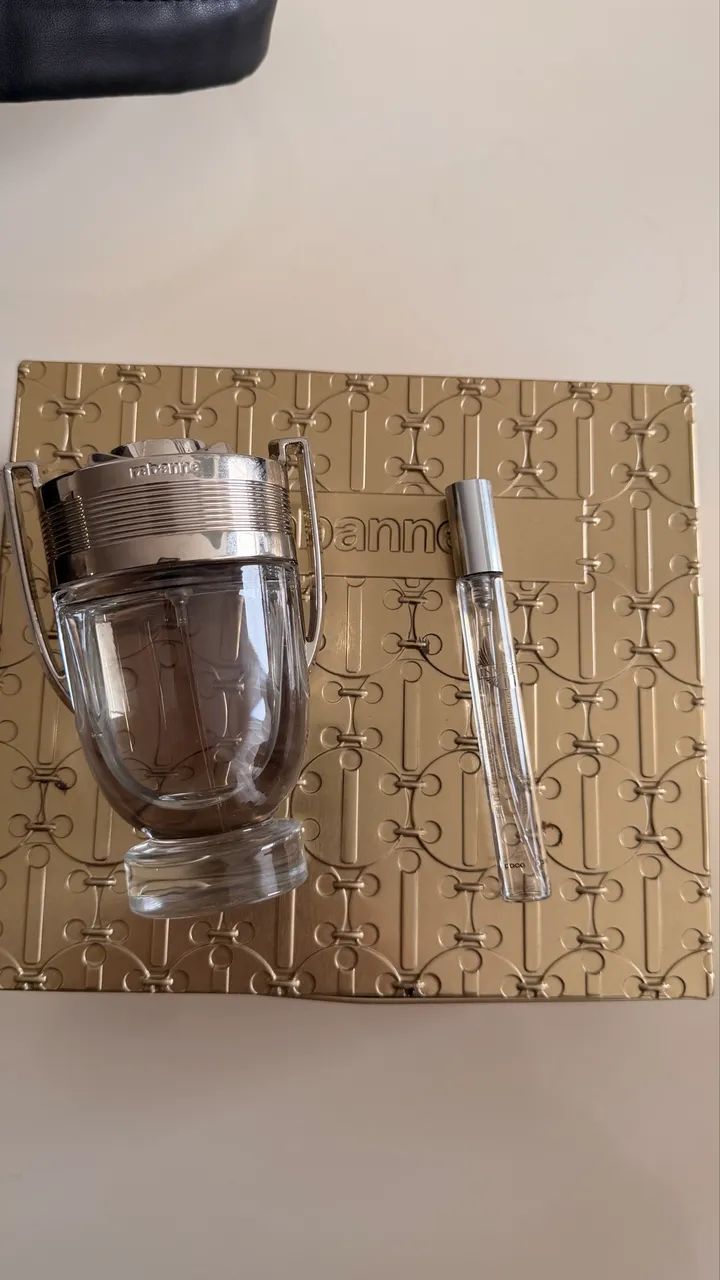 Perfume Paco Rabanne Invictos Tradicional 100ml + 10ml - Foto 3