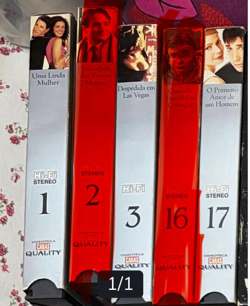VHS Videoteca caras 