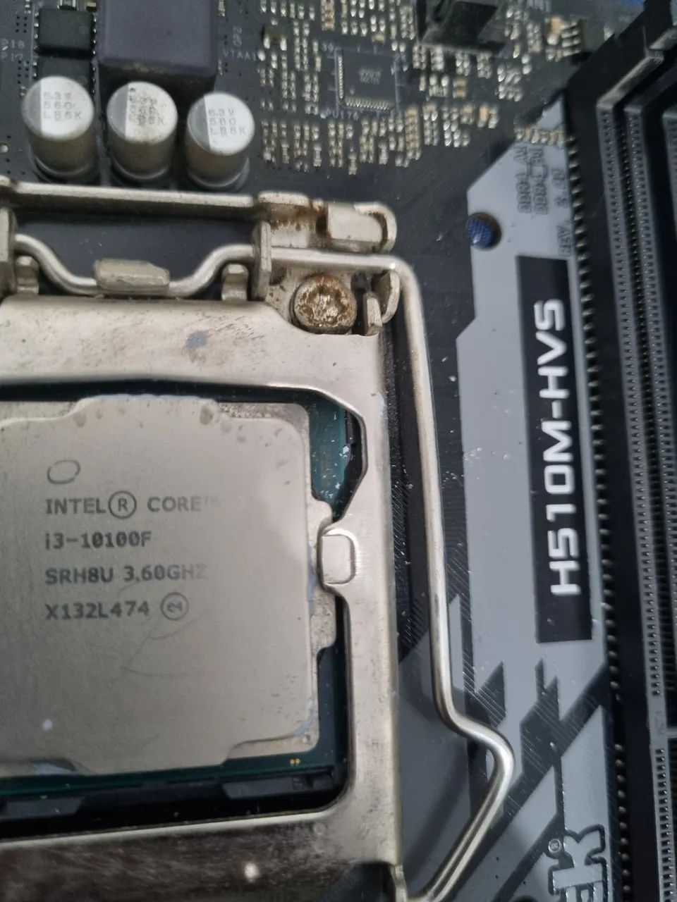 Kit upgrade Intel, I3 10100f e placa mãe H510M-HVS R2.0 - Foto 3