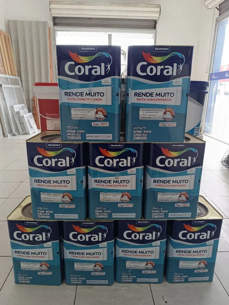 Coral Rende Muito 16L Branco Neve